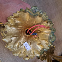 Paire D'Appliques ou Plafonniers En Bronze Art Nouveau