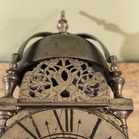 Mouvement Horloge Pendule Réveil Lanterne En Laiton À Cloche 18ème - 19ème