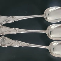 Ensemble De 12 Cuillères À Café En Argent Massif De L'Orfèvre Henri Soufflot