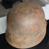 Stahlhelm M40 SE62 Original Casque Allemand WW2