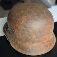 Stahlhelm M40 SE62 Original Casque Allemand WW2