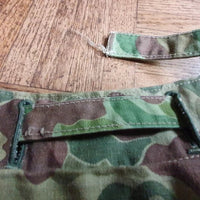 Ensemble HBT US veste + pant. réversible camouflé USMC Armée française Indochine