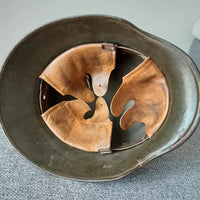 Casque Allemand Stahlhelm Modèle 18 Ww1 No Casque Pointe Prussien