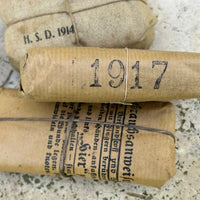 Lot De 4 Pansements Du Soldat Allemand 1914-1918