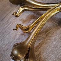 Paire D'Appliques ou Plafonniers En Bronze Art Nouveau