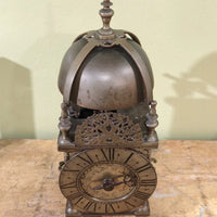 Mouvement Horloge Pendule Réveil Lanterne En Laiton À Cloche 18ème - 19ème
