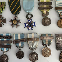 Luxe Lot De Décorations, Médailles De L'Armée Française 2 Gm,