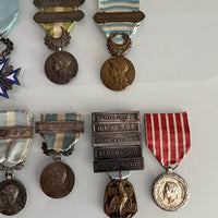 Luxe Lot De Décorations, Médailles De L'Armée Française 2 Gm,
