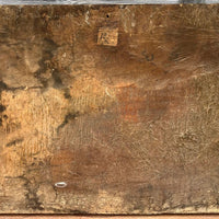 Ancien Tableau Sainte Anna École Veneto Dalmate 1600 Religieux Haute Époque
