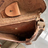 Etui Holster En Cuir Rigide Pour Luger P08 ( P 08 ) Brun Brown Ww2