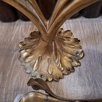 Paire D'Appliques ou Plafonniers En Bronze Art Nouveau