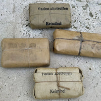 Lot De 4 Pansements Du Soldat Allemand 1914-1918