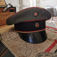 Casquette shirmmütze WW1 artillerie badoise