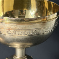 Ciboire épiscopal  Maître orfèvre Edmond Lesage