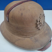 Casque colonial Congo belge