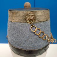 Casque Militaire Régiment De Hussards Xixe Siècle