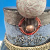 Casque Militaire Régiment De Hussards Xixe Siècle