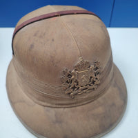 Casque colonial Congo belge