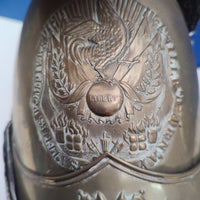 Casque Militaire de Pompier Français Modèle 'Mandres' 1885