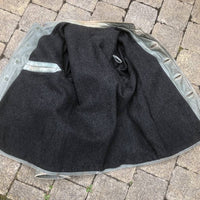 Km Veste Navigant Cuir Gris
