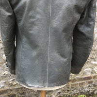 Km Veste Navigant Cuir Gris
