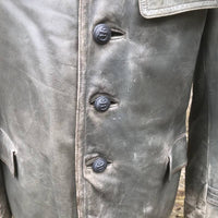 Km Veste Navigant Cuir Gris