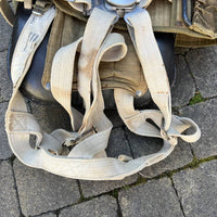 Lw Parachute Dorsal 'Ruckenfallschirm' Navigant Pilote Harnais Et Voilure