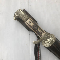 Weimar Police Baïonnette, dragonne et gousset cuir noir
