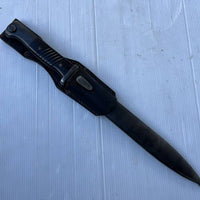 WH Baïonnette 84/98 Plaquettes Bakélite et gousset cuir noir