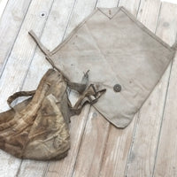 Masque à gaz TN complet avec étui pour jus en TBE WW1