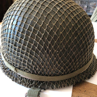 Casque Us M1 Parachutiste Indo Algérie