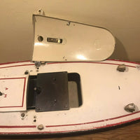 Canot JEP 916 Bateau jouet en tôle de bassin Mécanique No Ruban Bleu