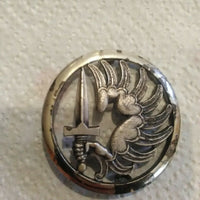 Lot Insignes Brevet Parachutiste sur quille et gourmette 1948 DRAGO