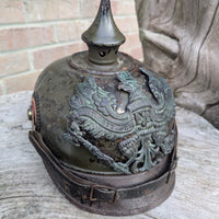 Casque à pointe prussien WW1 1915.