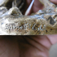 Ancienne sculpture en bronze signée Dalou le casseur de pierres Susse Frères