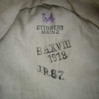 Kepi Mütze casquette combat drap troupe feldgrau 1918 IR 87 Nassau