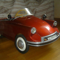 Voiture À Pédales Auto Tôle Mg Morellet Guerineau Citroe
