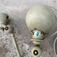 Deux Lampes Atelier Jieldé 2 Bras +  Applique Vintage Loft Design Industriel 1950