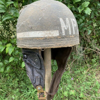 Estafette casque avant-guerre / BEF - MP 50th Infanterie Division WW2