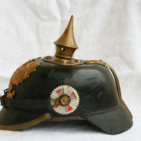 Casque à Pointe Hambour Hamburg JR 76 PIckelhaube spiked helmet Oise