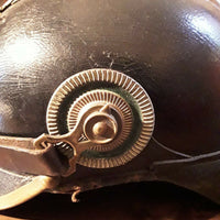 Casque À Pointe Troupe Saxe Reserviste Spikehelmet Pickelhaube