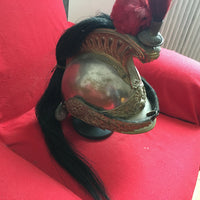 Casque + Cuirasse Officier Cuirassier Français Début Xxème