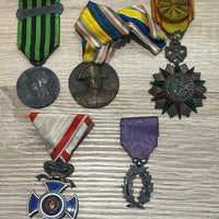 Lot De Médailles Militaire Anciennes
