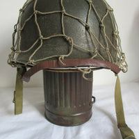 Casque Original US M1 Fix Bale WWII complet - Campagne de Normandie