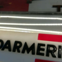 Enseigne lumineuse vintage gendarmerie