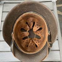Ancien Casque Camoufle Allemand  - 2ème Guerre