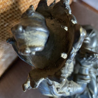 Statue Bronze Époque Xix Eme ( Inde Cambodge Vietnan  )
