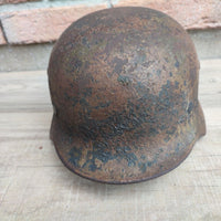 Casque Allemand Camouflé 3 Tons Normandie