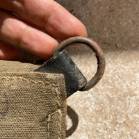 Authentique Étui Porte-Chargeurs Chargeurs Allemand Mp.38u.40 Toile Kaki Ww2