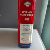 Bidon d'huile ancien esso